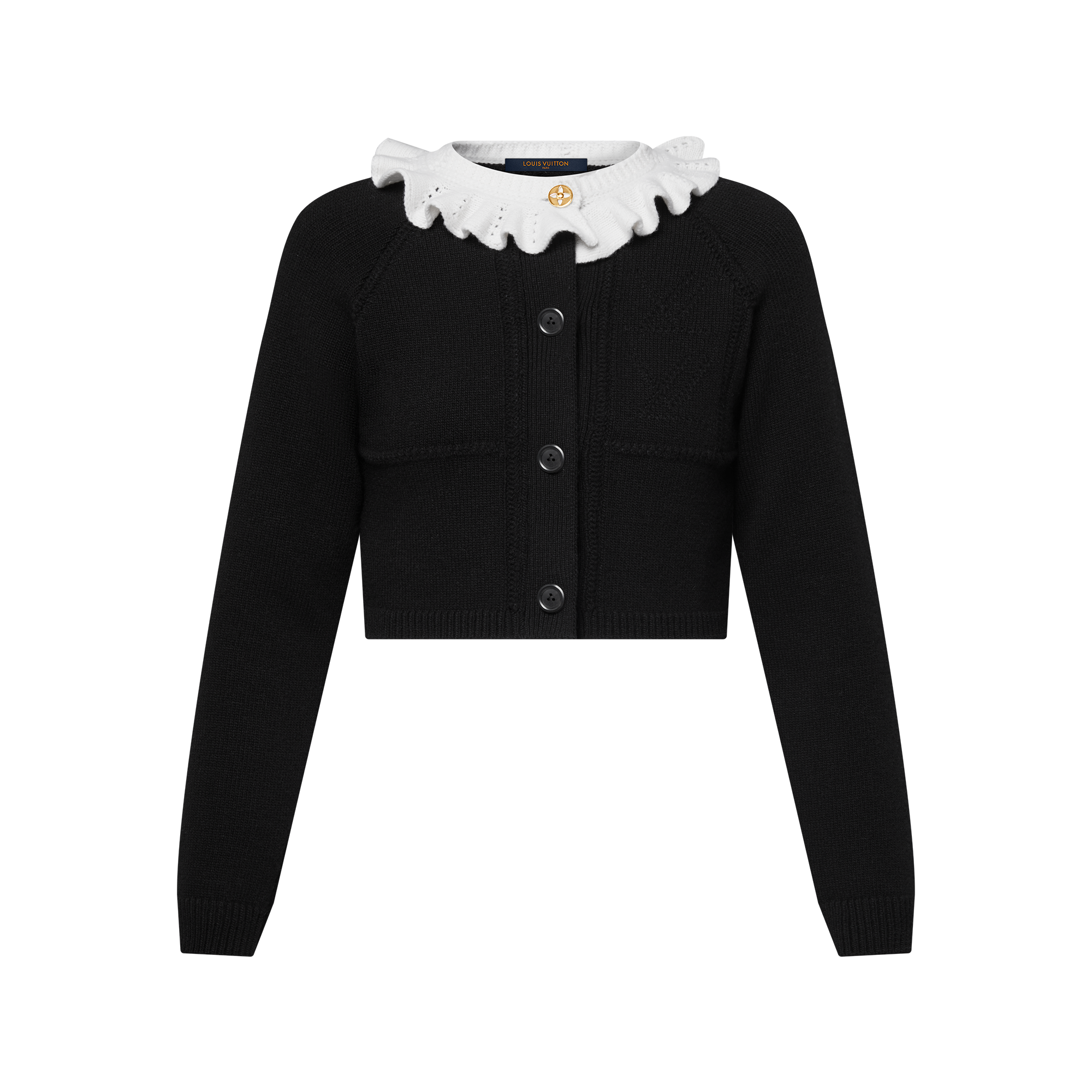 Ruffle Collar Cardigan - Discontinued Product | LOUIS VUITTON